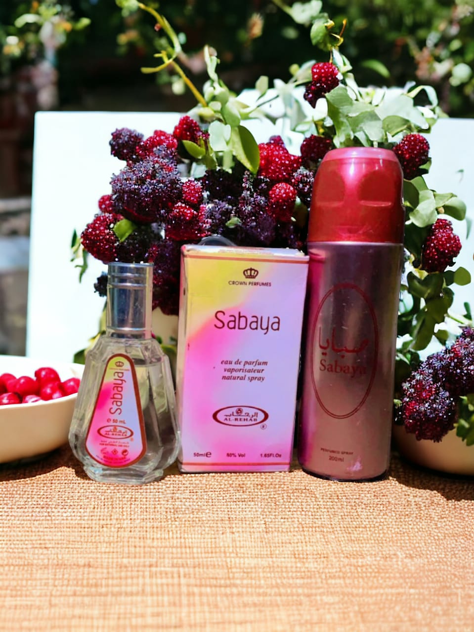 Unisex Sabaya Perfume & Free Body Spray