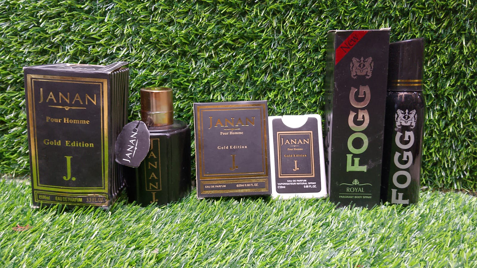 Janan Perufme & Pocket Pefume with FOGG