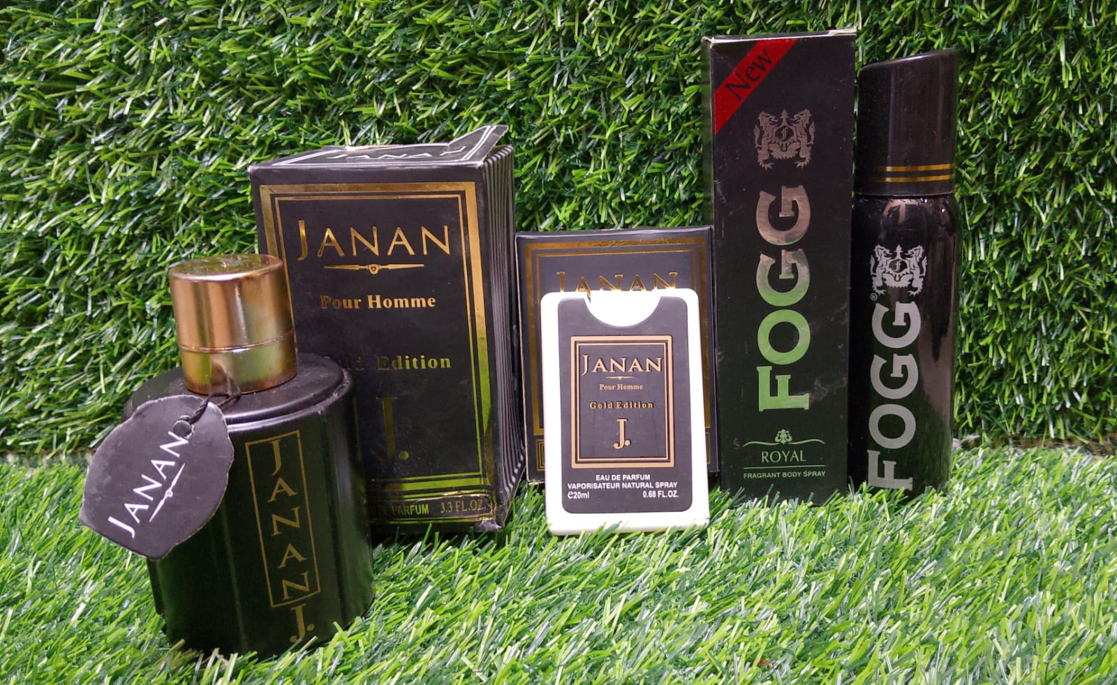 Janan Perufme & Pocket Pefume with FOGG